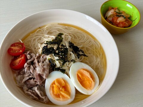 さっぱり冷やしそうめん